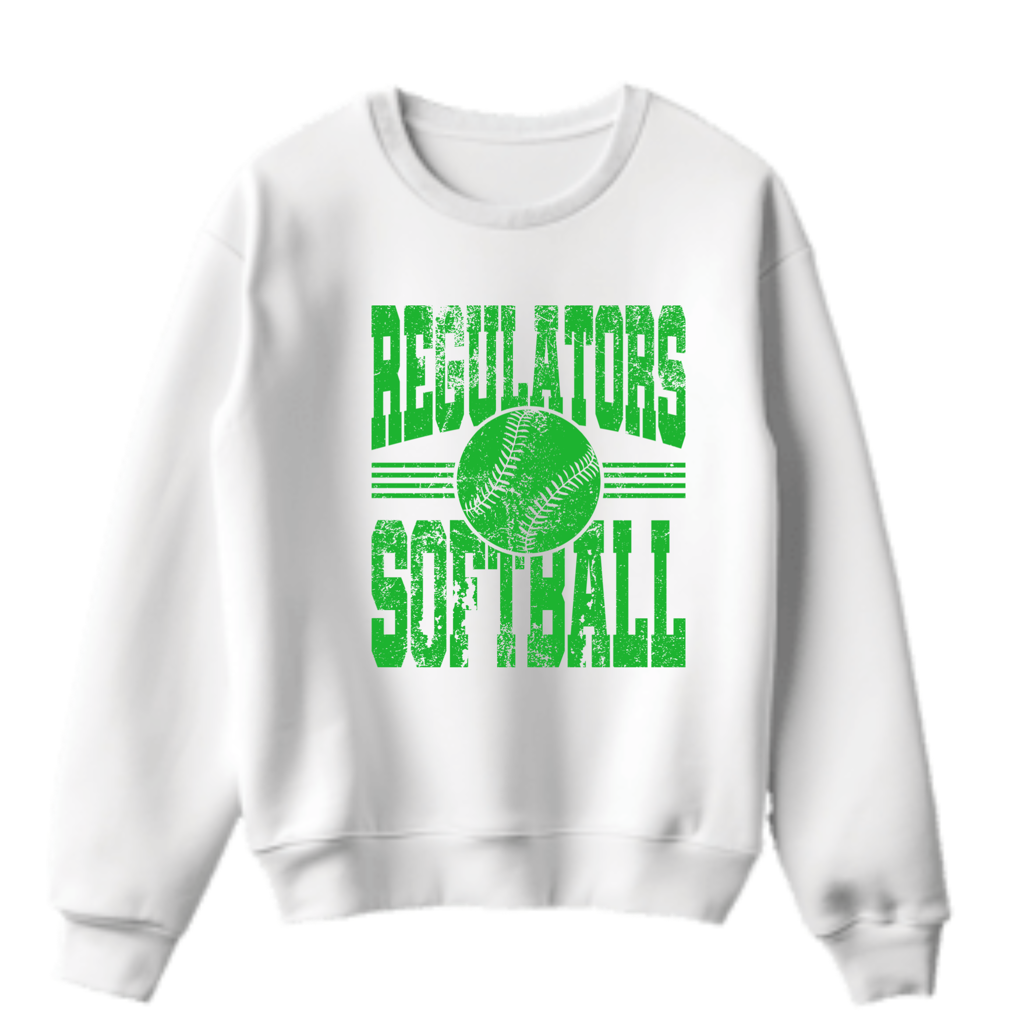 Regulators Distressed green sweatshirt