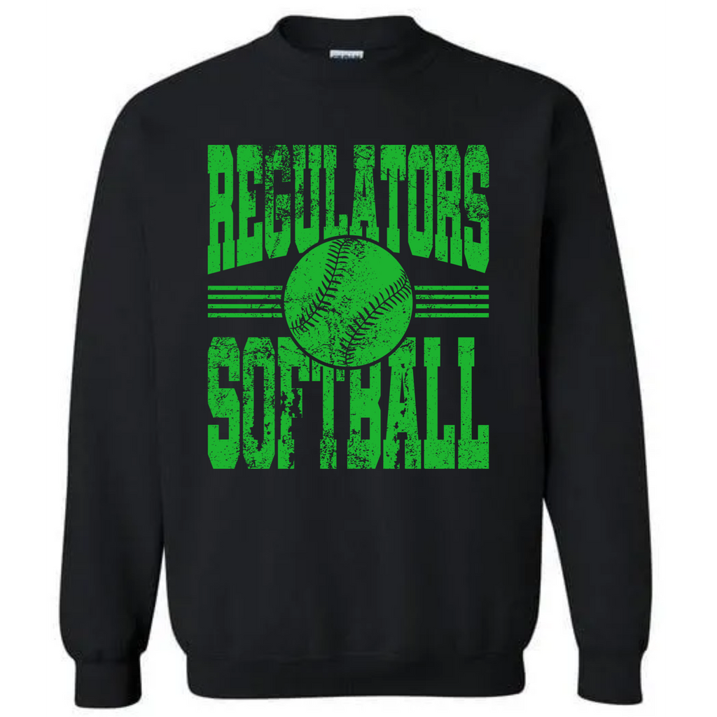 Regulators Distressed green sweatshirt