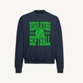 Regulators Navy sweatshirt green logo