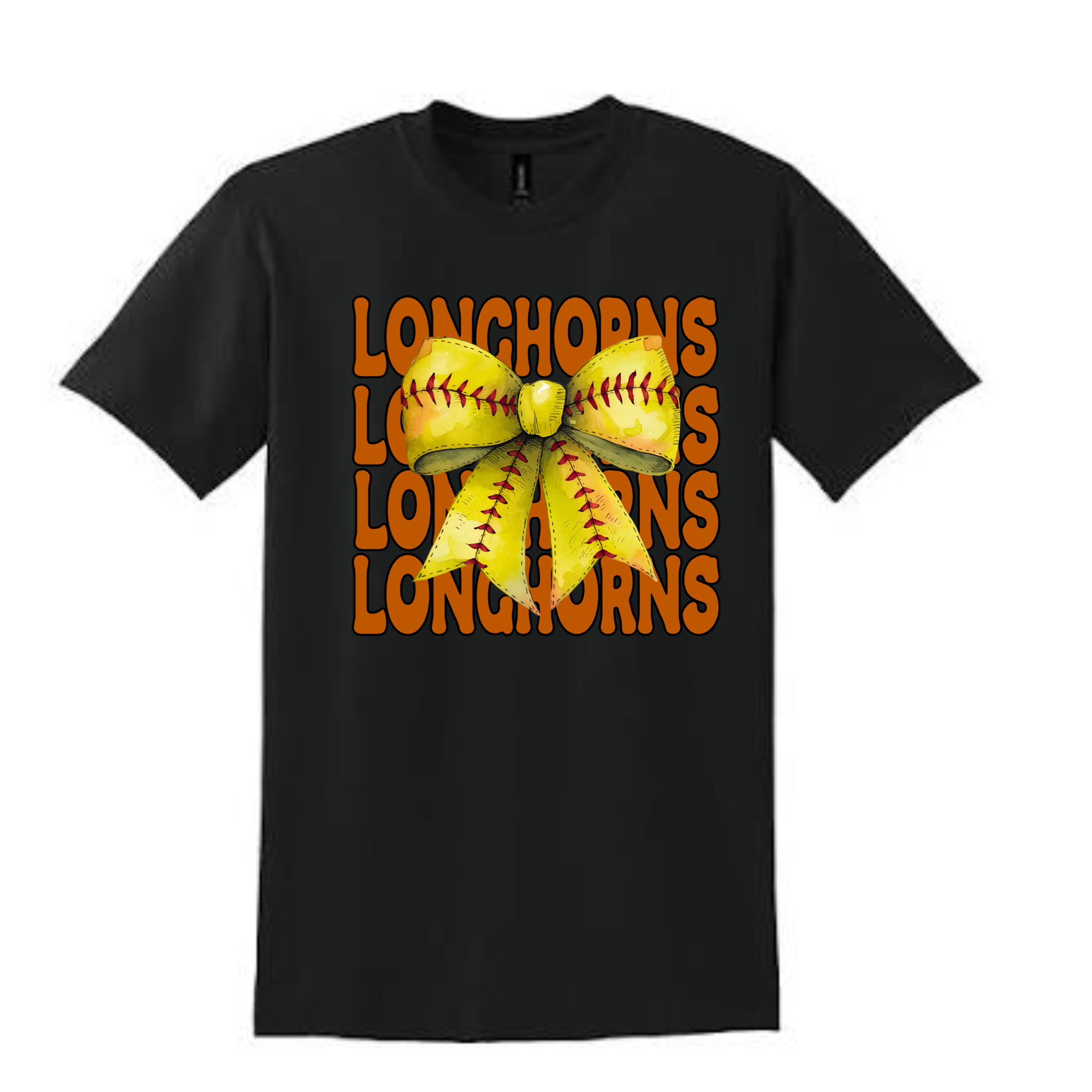 Longhorns Bow Tee