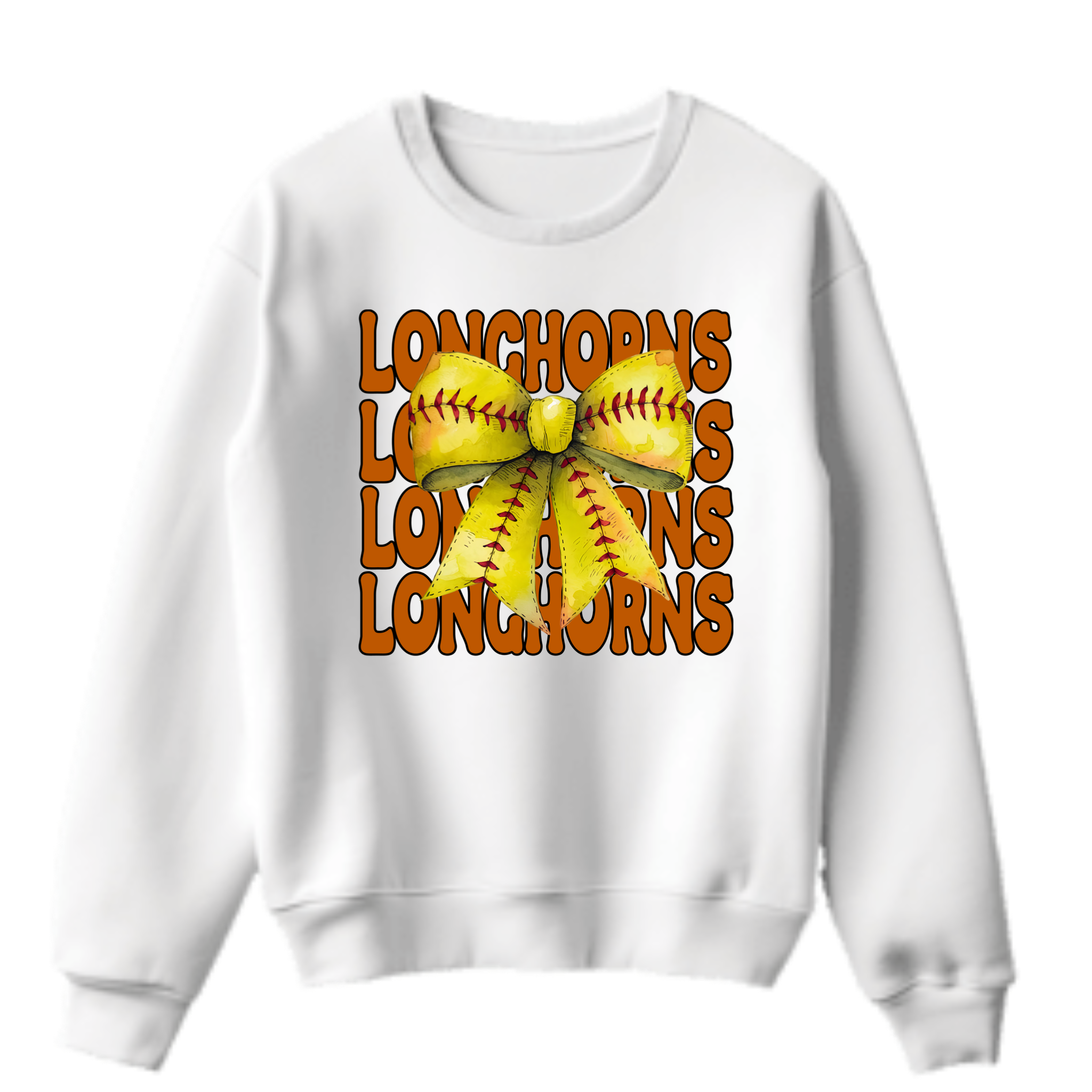 Longhorns Bow Sweatshirt