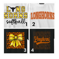 Longhorns Youth- you pick image and color